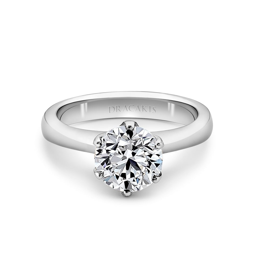 Platinum Diamond Engagement Rings - Dracakis Jewellers